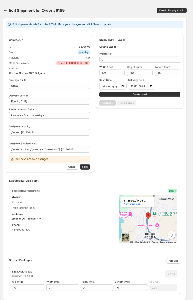 Screencapture admin shopify store 1z3nin ke apps i