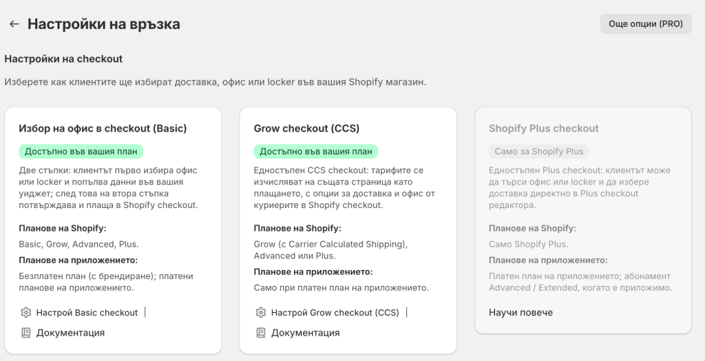 Shopify checkout integrations