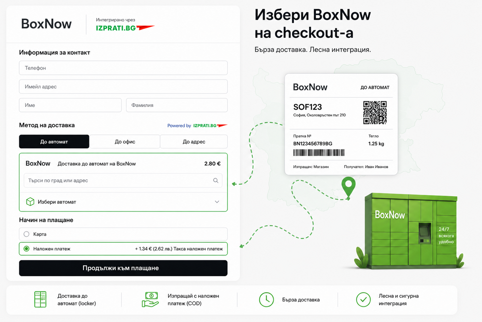 BoxNow integratio