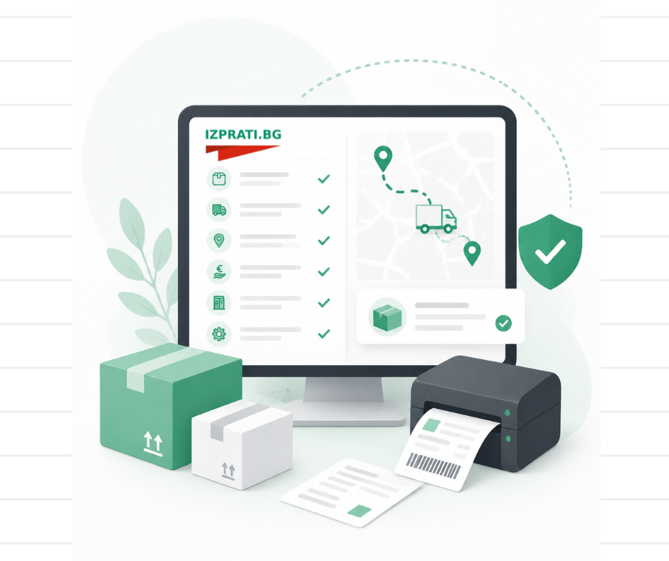 Izprati BG Delivery App