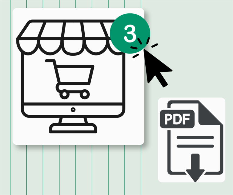 Izprati PDF label
