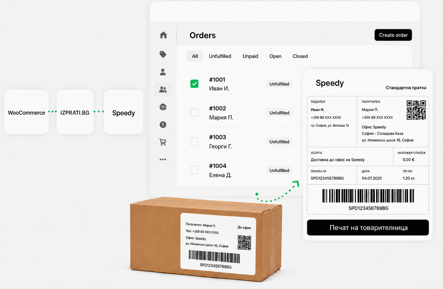 Speedy-WooCommerce integration