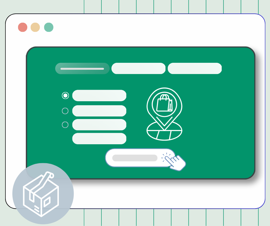 Izprati App Delivery widget