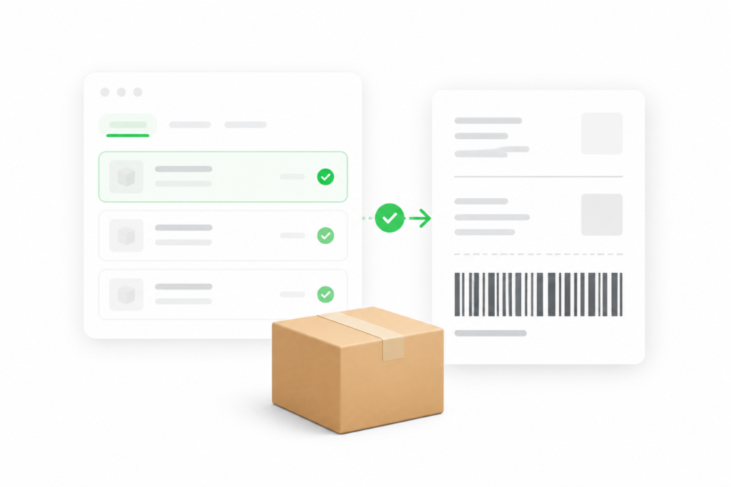 Carrier integration for waybill Shopify